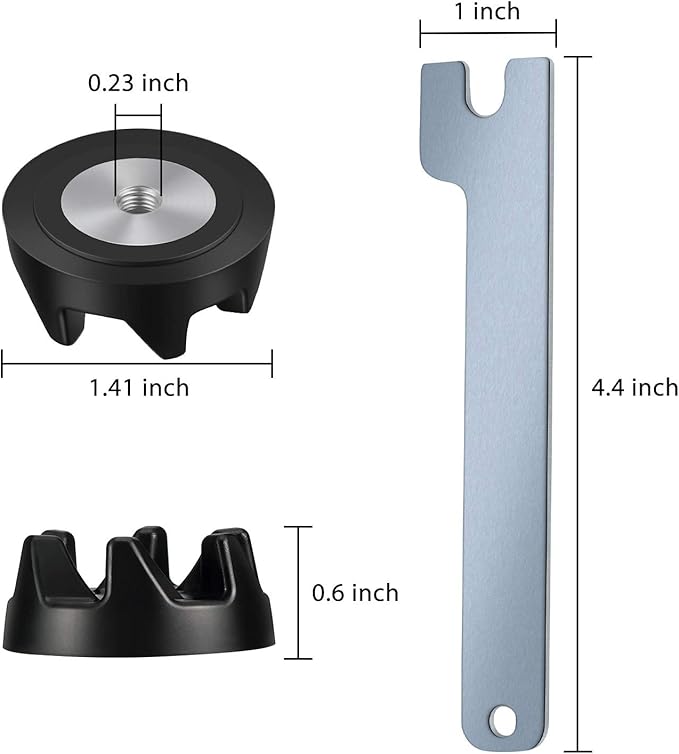 5 Paquetes de Acople para Licuadora Mudder con Llave miniatura 3