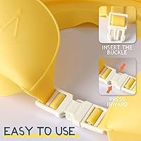 Vista 4 de zzovito Gorro de ducha para bebé, gorro de baño para lavar el cabello para niños, gorra de ducha ajustable para niños, bebé, niños