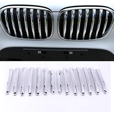 WOVELOT Fibra De Carbono para BMW X1 F48 2016-18 Cubierta De Botón del