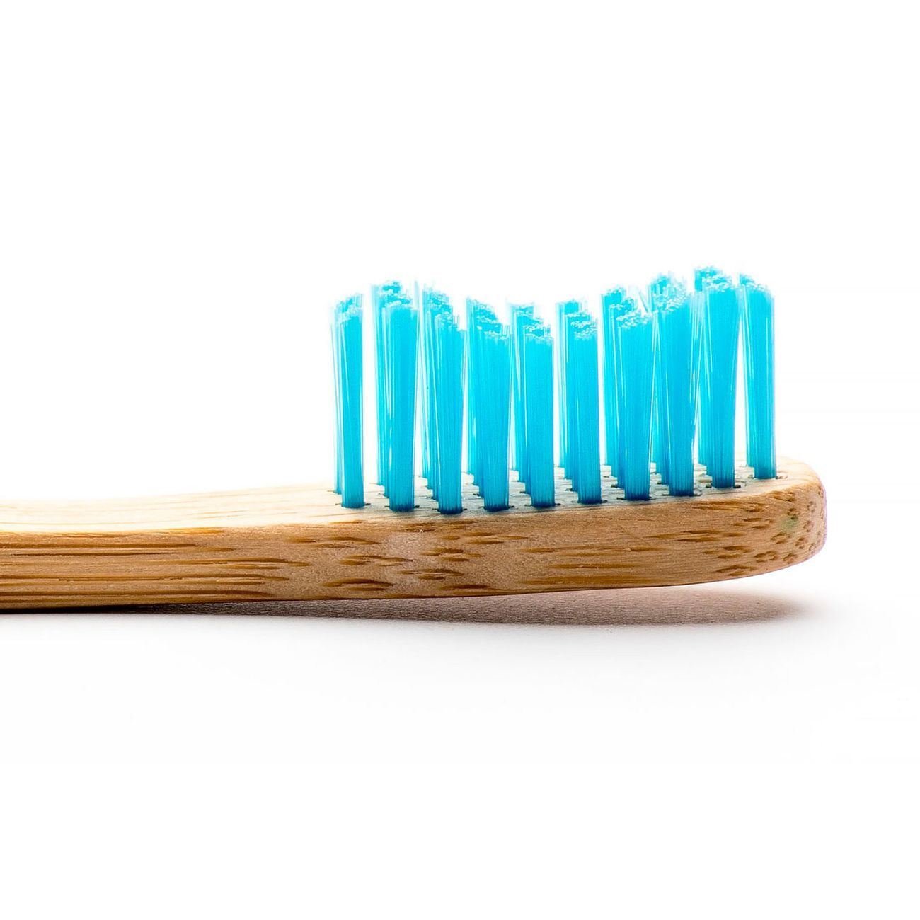 The Humble Co. Brush Yetişkin Bambu Medium Orta Diş Fırçası Mavi 1 Paket
