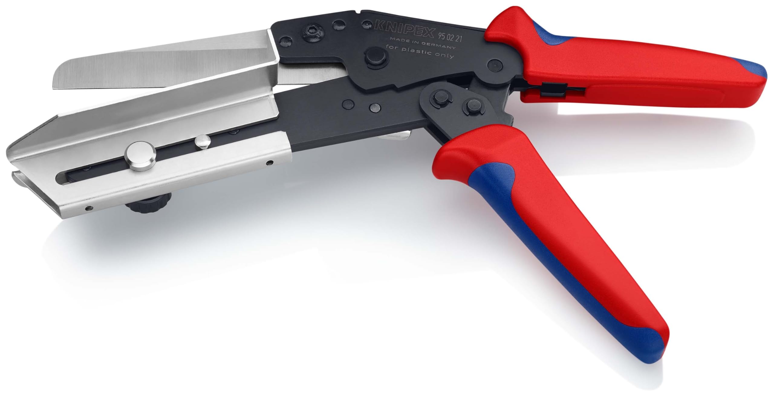 Knipex Pince pour plastique et goulottes PVC avec poignées multimatières 275 mm, 95 02 21