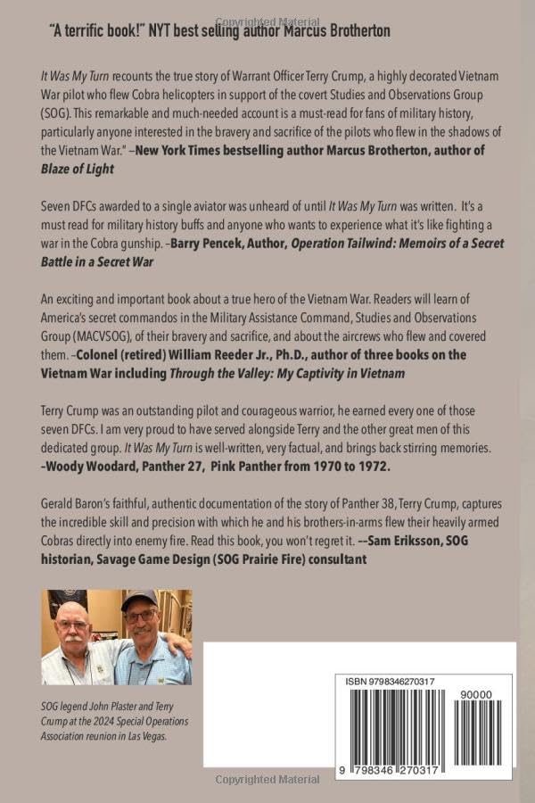 It Was My Turn: One of Vietnam's Most Decorated Pilots and America's Secret War - Image 2