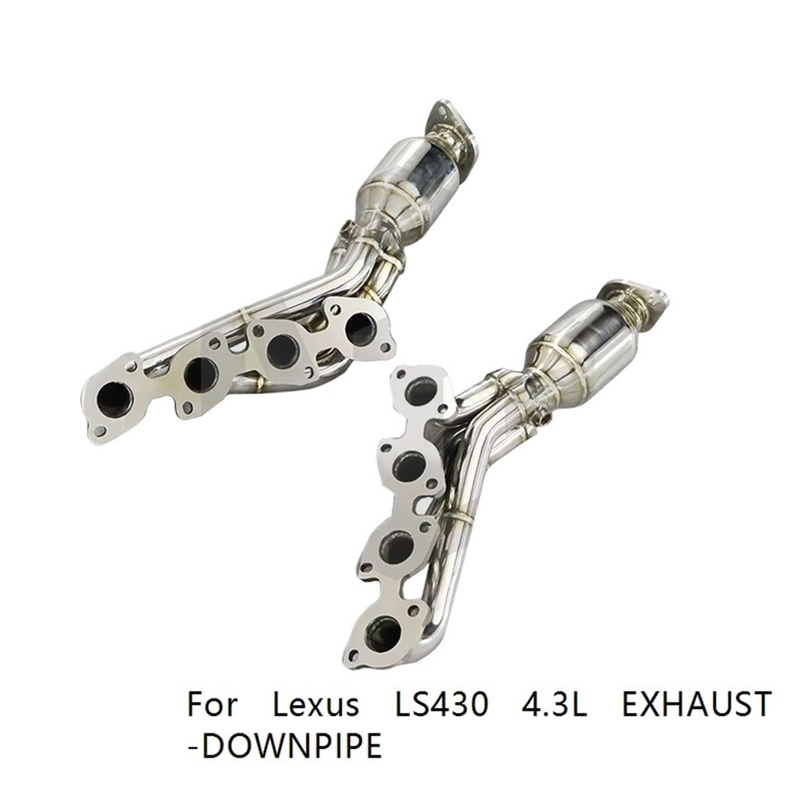 Kolektor wydechowy o wysokim przepływie, katalizator, pasujący do Lexusa LS430 4.3L 3UZ, pasujący do silnika Toyota Race Tube katalizator akcesoria katalizator samochodowy