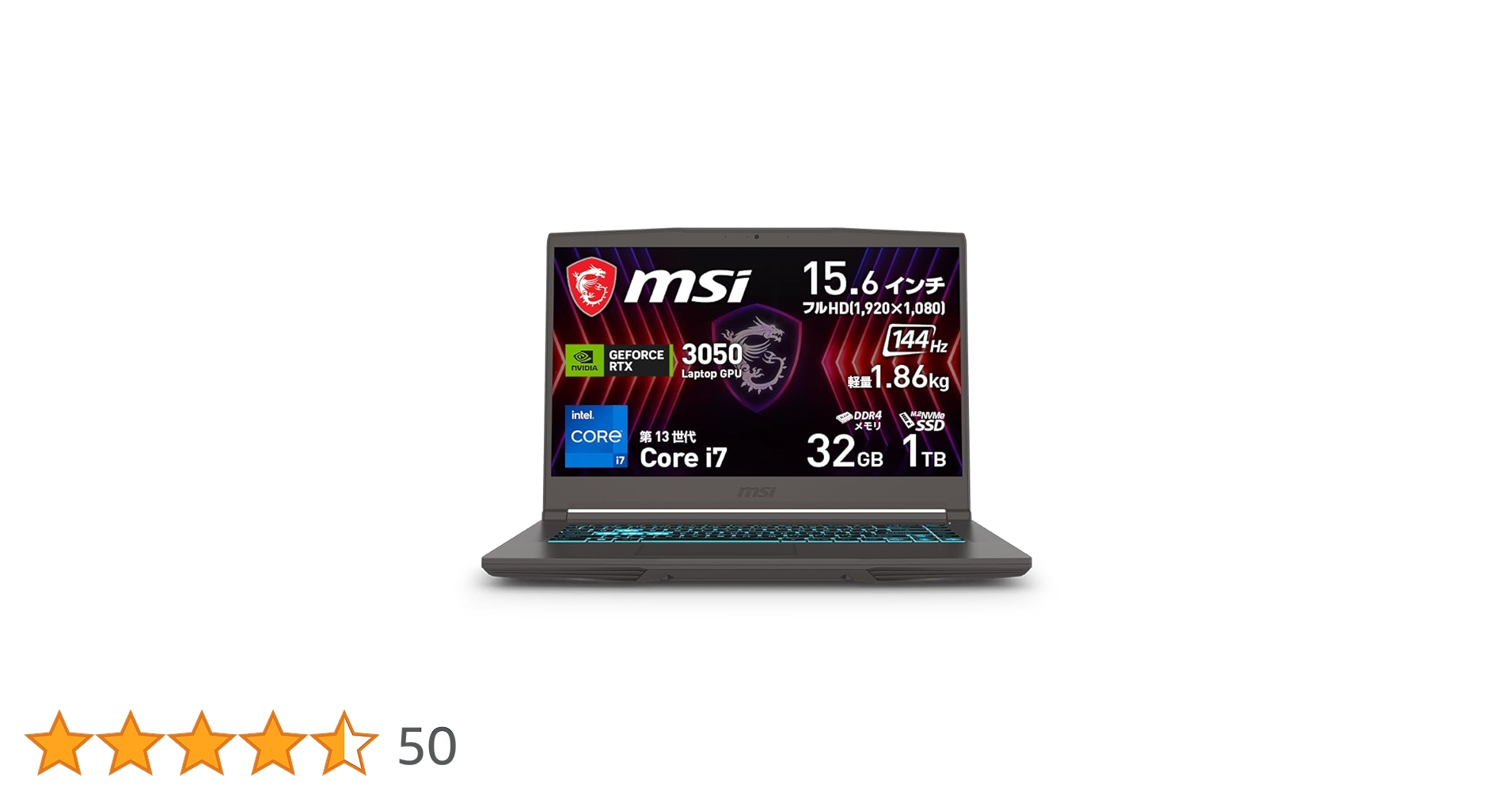 Amazon.co.jp: MSI ゲーミング ノートPC Thin 15 【NVIDIA RTX