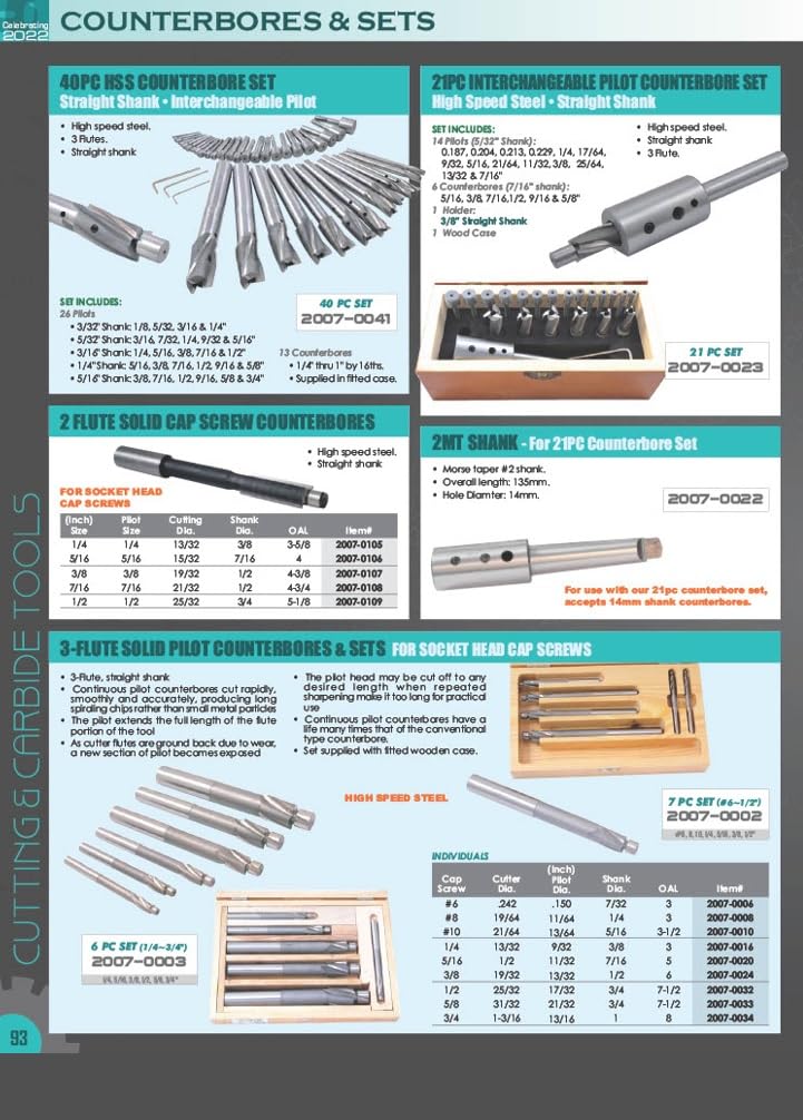 hhip Pro-Series – dentro y fuera de pinzas (varios tamaños: 6" – 12"), 1" Size, 1