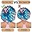 3PCS Extra Large Satin Bonnets for Sleeping, Hair Bonnets for Black Women Braids Curly Hair, D