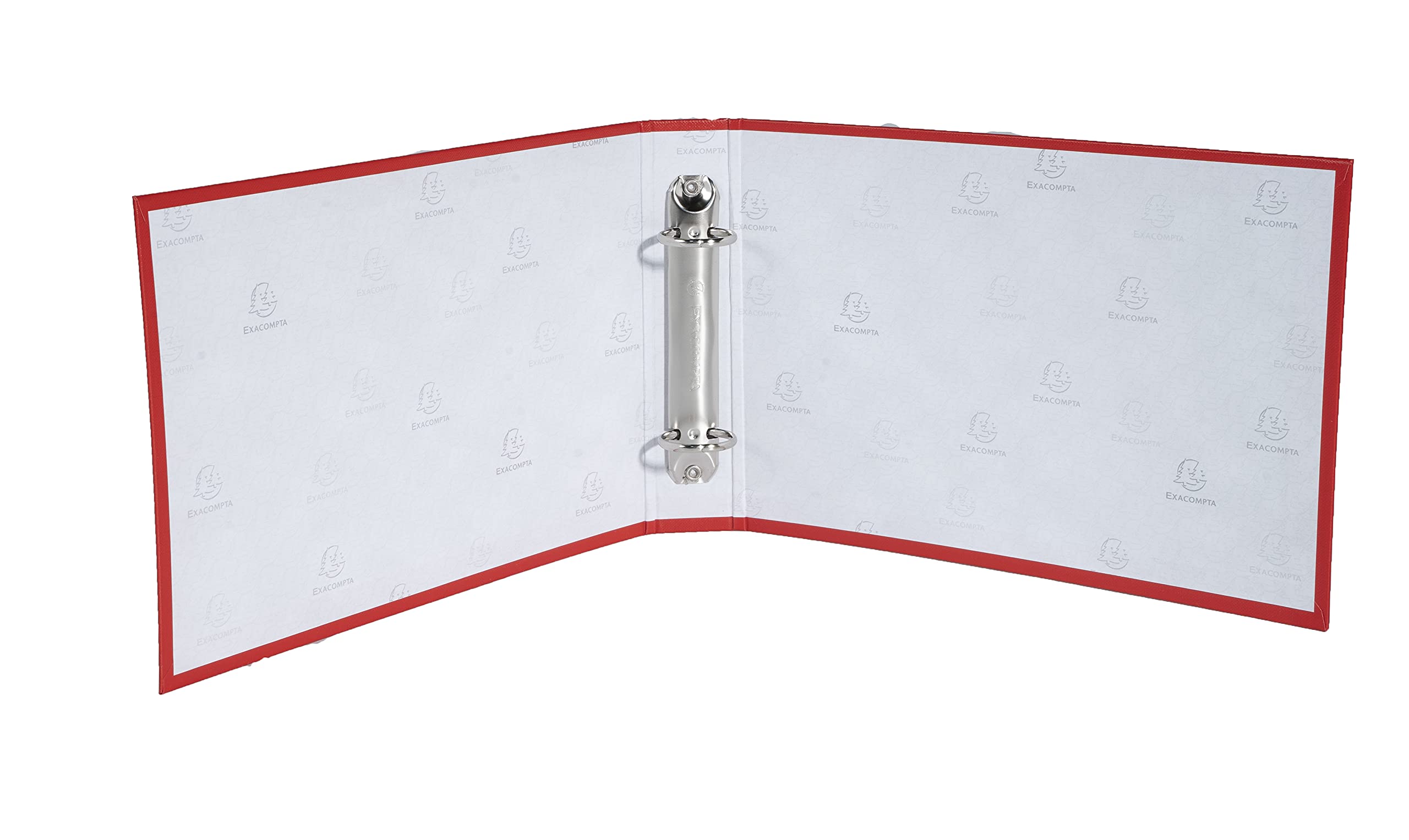 Exacompta - 51059E - 1 Raccoglitore Foderato Polipropilene - 2 Anelli Tondi 25 mm Passo 80 mm - Dorso 40 mm - F.to Esterno 16.5x24 cm per Archiviare 12.5x20 cm e 14.8x21 cm - 5 Colori Random