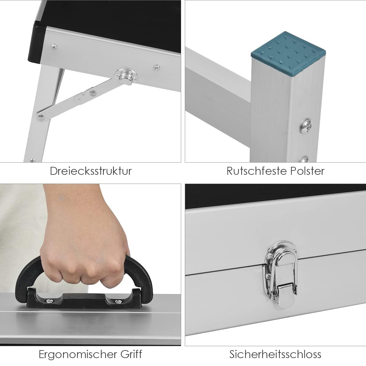 FANTASK Cornhole Boards, gra zręcznościowa dla dzieci i dorosłych, worek na piasek, deska do zabawy ze składanym wzornictwem i uchwytem, klasyczna gra plażowa do gier wieloosobowych