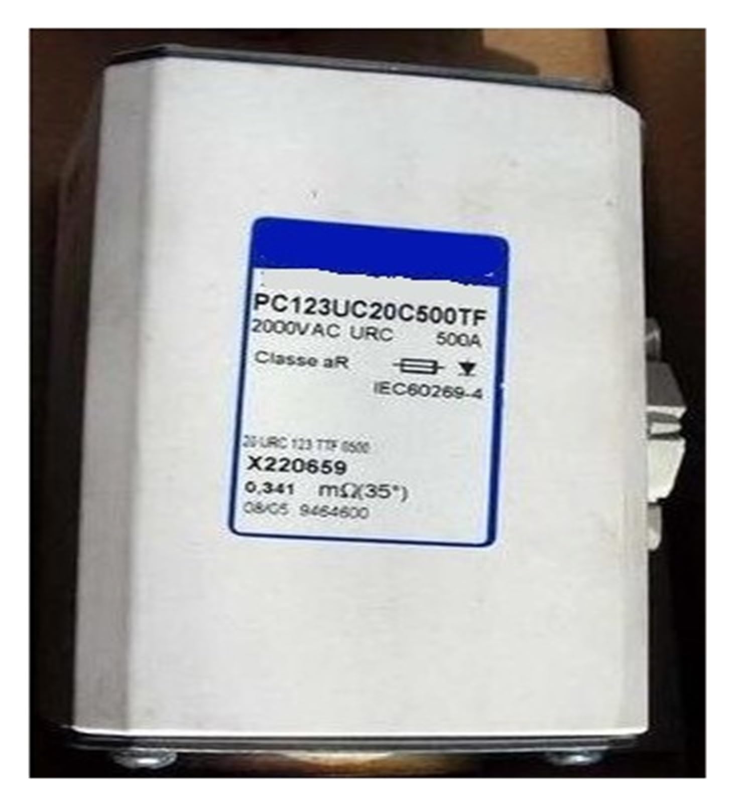 Fusible PC123UC20C560TF pour éviter les pannes de surtension