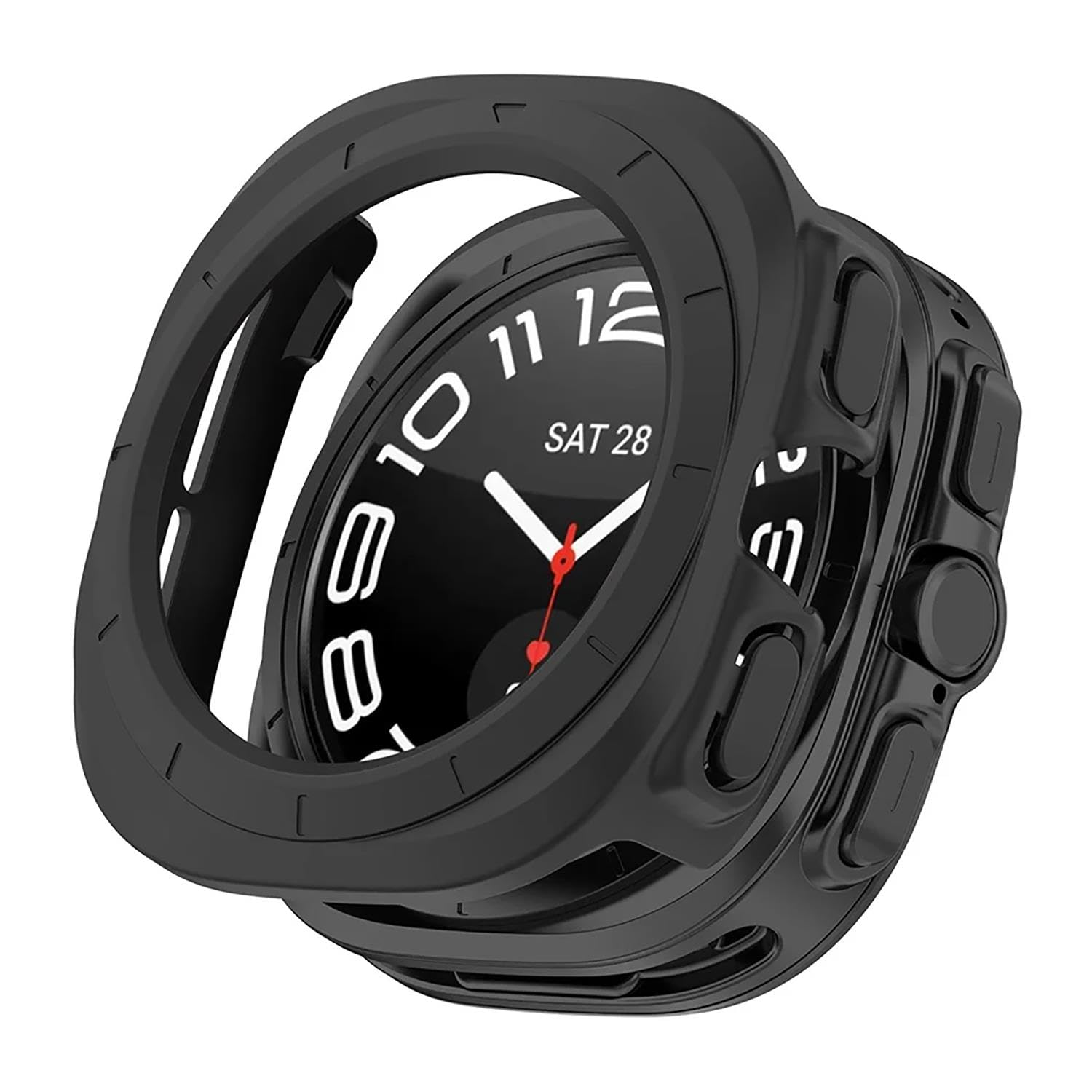 Microsonic Samsung Galaxy Watch Ultra için Kılıf 360 Full…