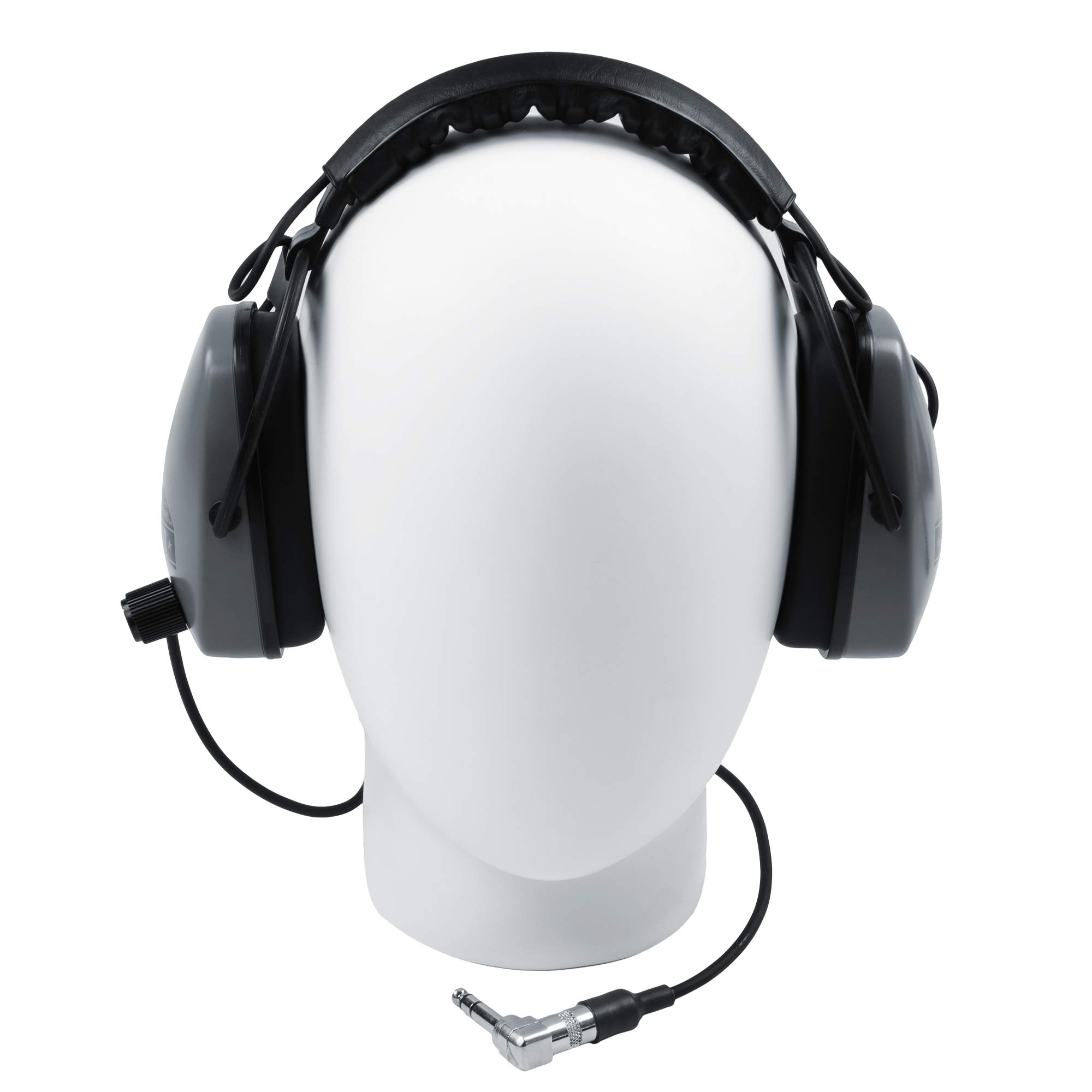 DetectorPro Original Gray Ghost Platinum Series Headphones with 1/4