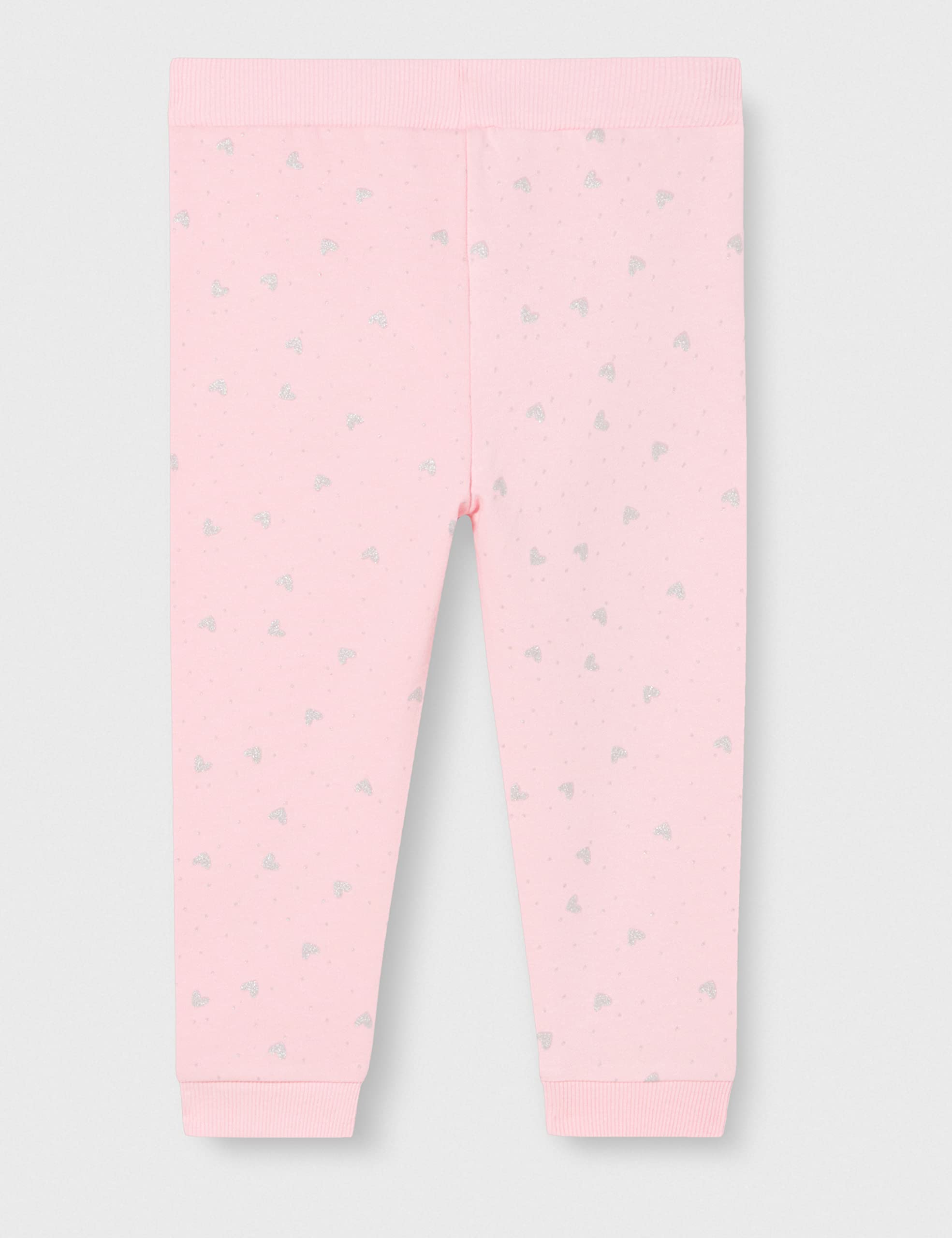Koton Pantalones de Chándal con Estampado de Corazón de Algodón Correr para Bebés