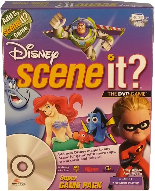 Scene It? Disney Super Game Pack DVD Game