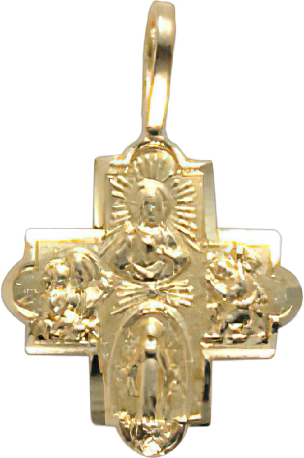14K Gold CROSS LAST RITES (CATHOLIC)