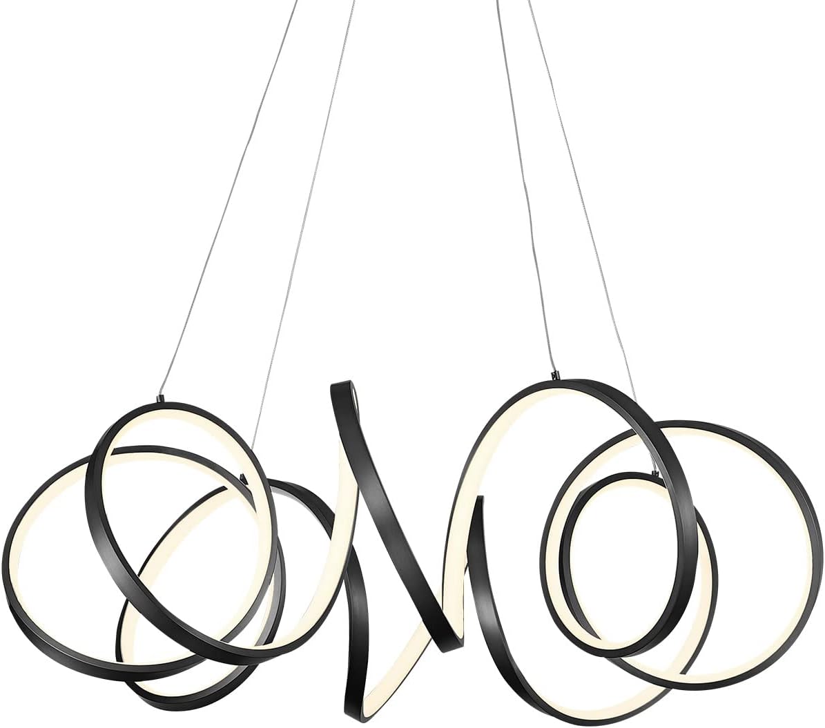 Kuzco Lighting Synergy 100W LED Chandelier9.75 Inches Tall and 34.25