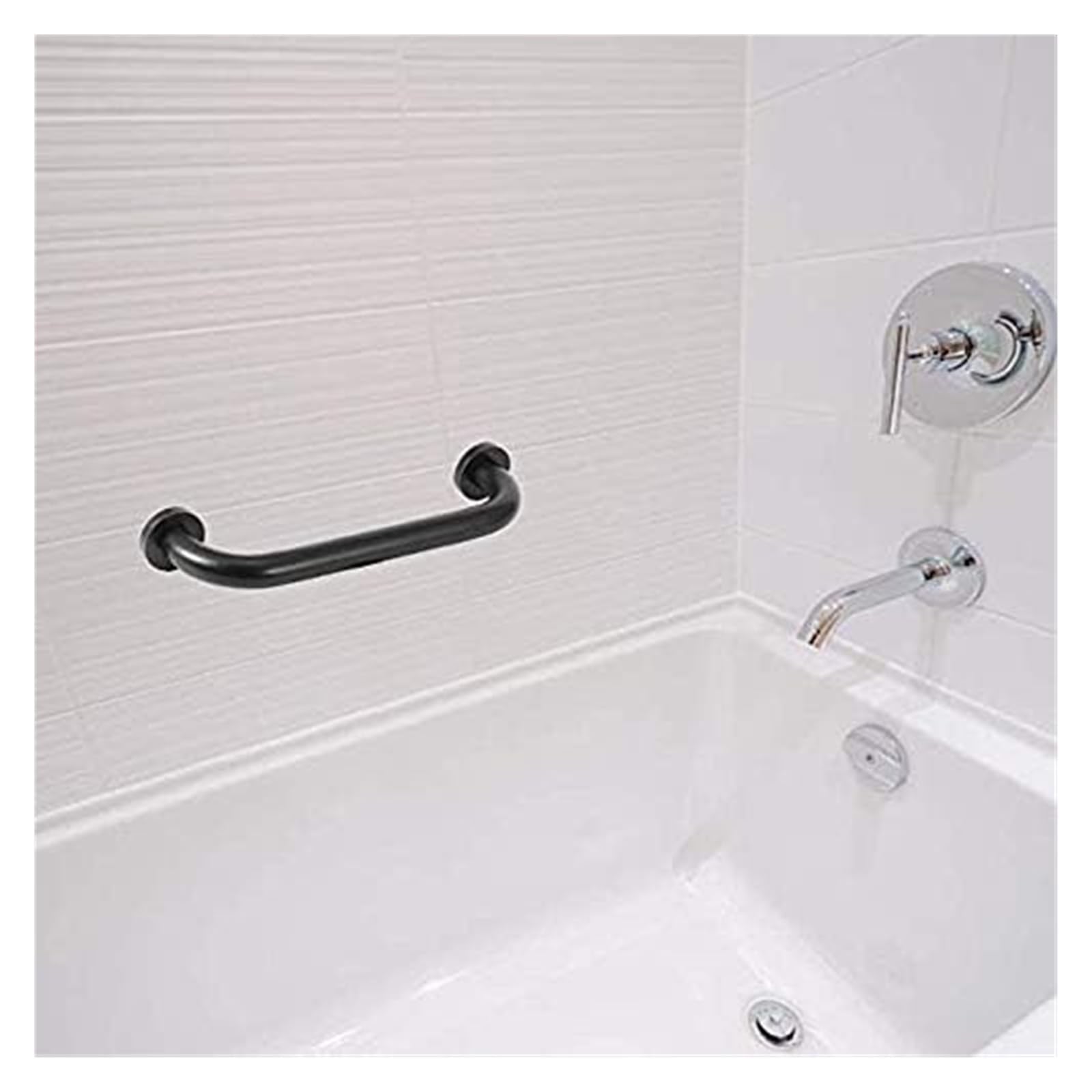 Barras de Apoyo Barras de Apoyo para baño Barras de Apoyo para Ducha Pasamanos Antideslizantes para baño Barra de Apoyo de Seguridad para Manos Cuidado de Accesorios de baño Mango