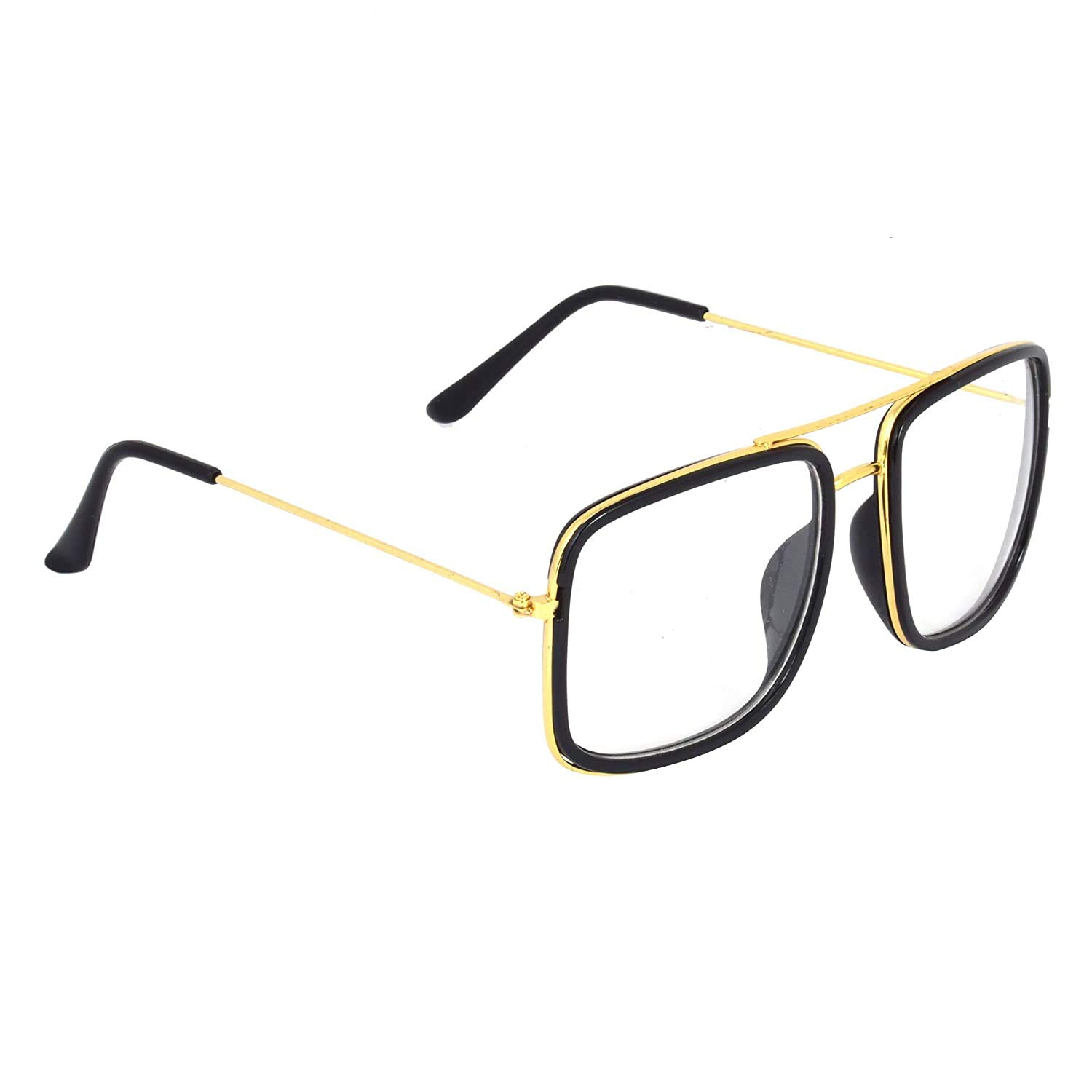 Royalmede SquareZero Power | UV420 with Anti-reflection Metal Frame Unisex Glasses For All Digital Screens [LAPTOP, TV, MOBILE] |Free Size |50 mm (Black) (B0B8PDM1WG) Amazon Price History, Amazon Price Tracker