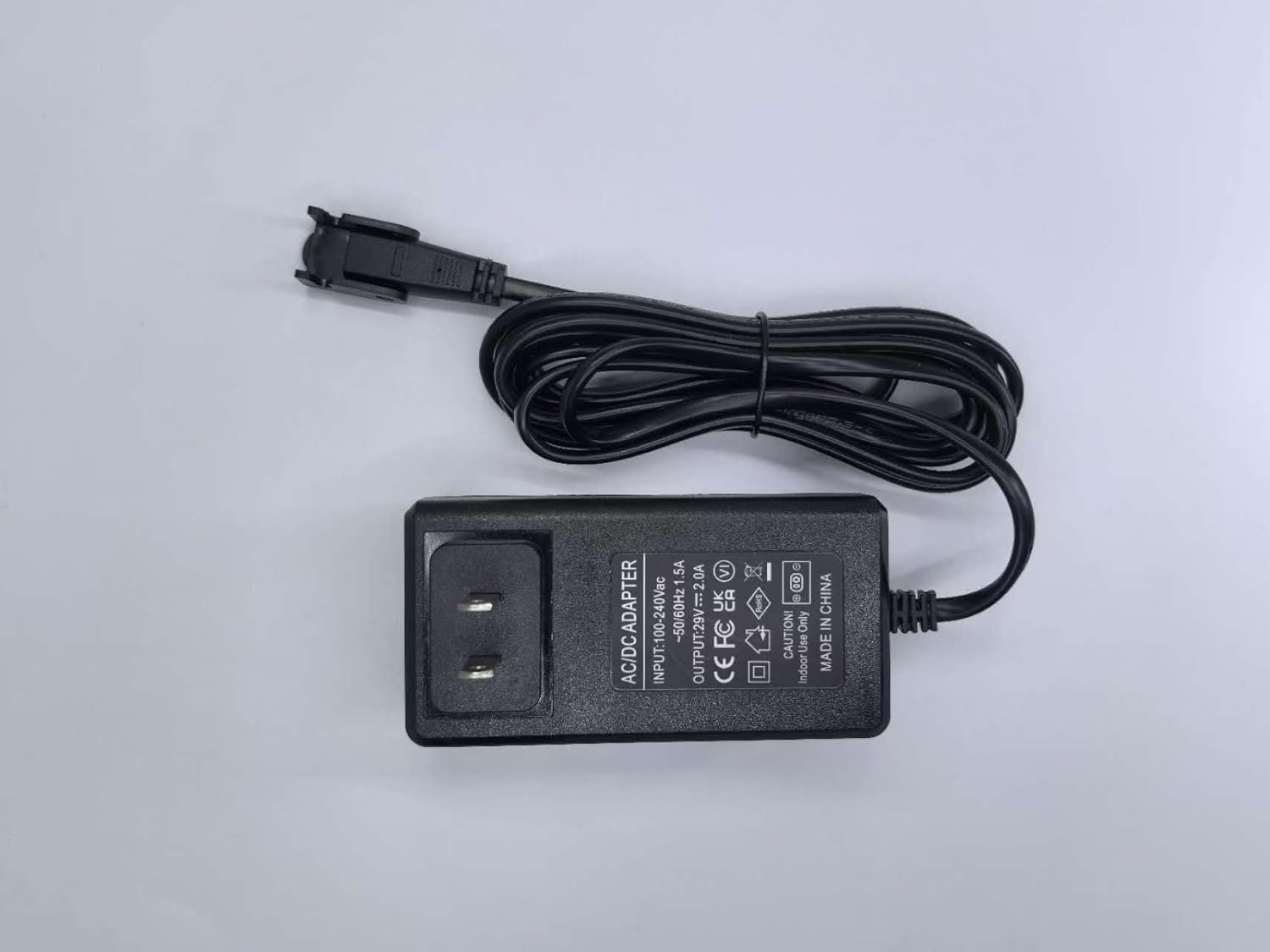 29V 2A Electric Recliner Power Supply AC/DC Switching Power Supply Transformer 2-pin,Suitable for Lift Chairs, Recliner Sofas, Adjustable Bed and Most Brands Limoss Okin ZB-H290020A-C Models