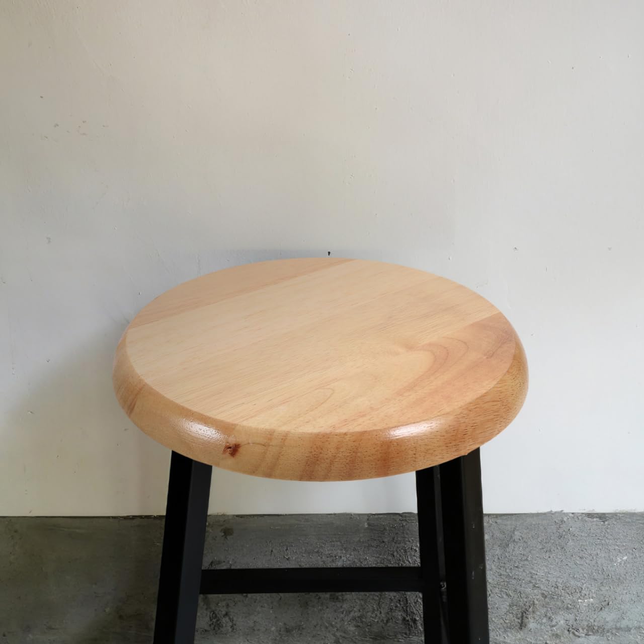 Veemoon Sedile Ricambio Sgabello Legno Massello Rotondo Accessori Sostitutivi Per Sgabelli Da Bar Ristorante E Ufficio Supporto Robusto E Sicuro