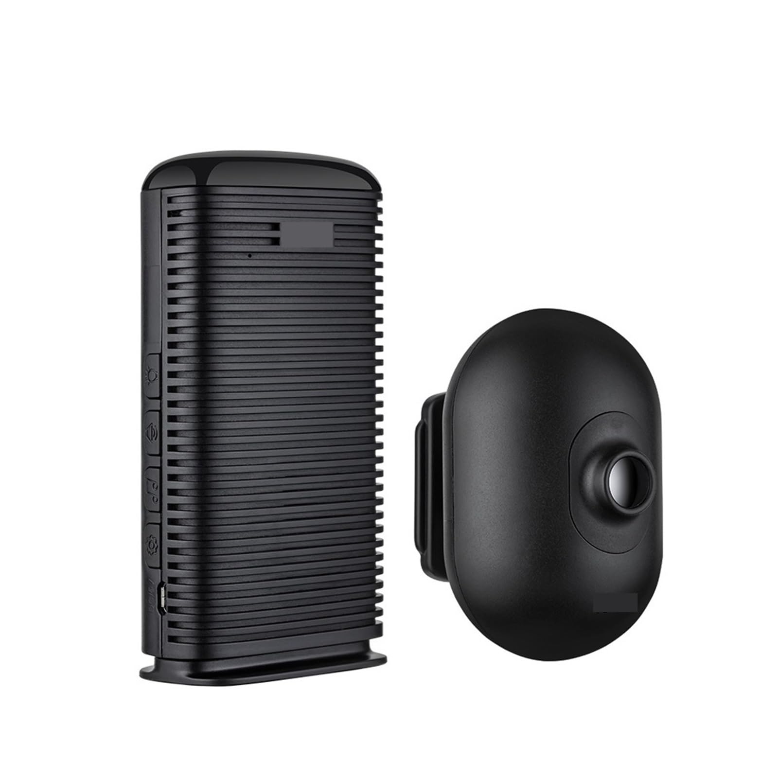 Alarma de seguridad inalámbrica for el hogar al aire libre impermeable PIR Detector de movimiento infrarrojo entrada garaje vehículo alarma antirrobo(Driveway Alarm Kit1)