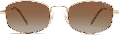 Miniatura 3 de SOJOS Trendy Oval Polarized Sunglasses for Women Men, Retro Fashion Shades UV400 Protection SJ1258