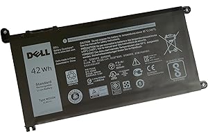 DELL WDX0R 11.4V 42Wh 3-Cell Battery for Optimal Laptop Performance