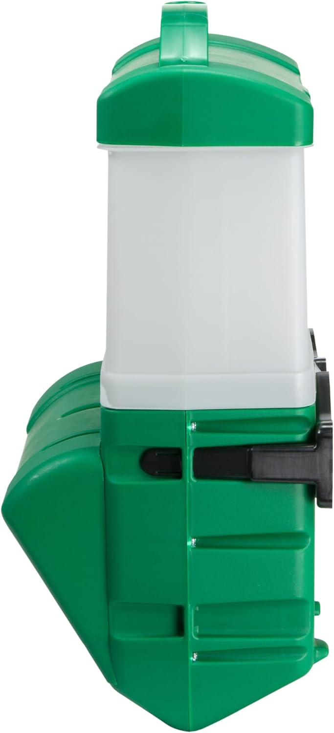 Hatching Time Wise Mountable Feeder – 22 Lbs. Poultry & Game Feeder, Green, HABC0401AGRN