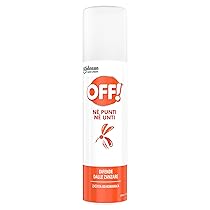OFF! Spray Antizanzare, Repellente Zanzare, Zecche e Tafani, 1 Confezione da 100 ml