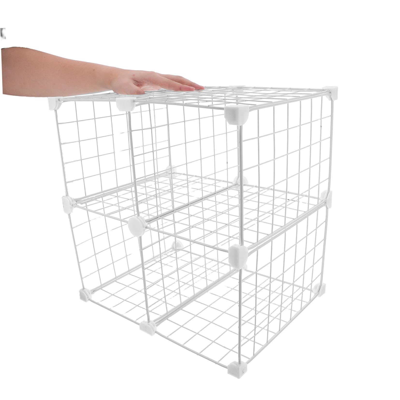 Hemobllo Organizador de Congelador de Alambre Metálico Divisor Resistente para Nevera y Congelador Profundo Cesta Separadora para Almacenamiento de Mariscos y Alimentos con Diseño Estable y