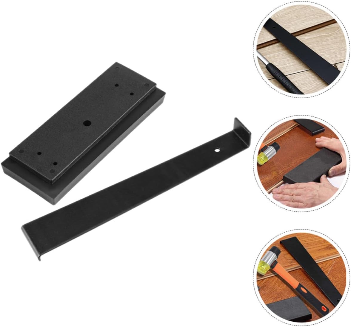 Flooring Pull Bar Tool 2 Piece Set for Wood Floor Installation