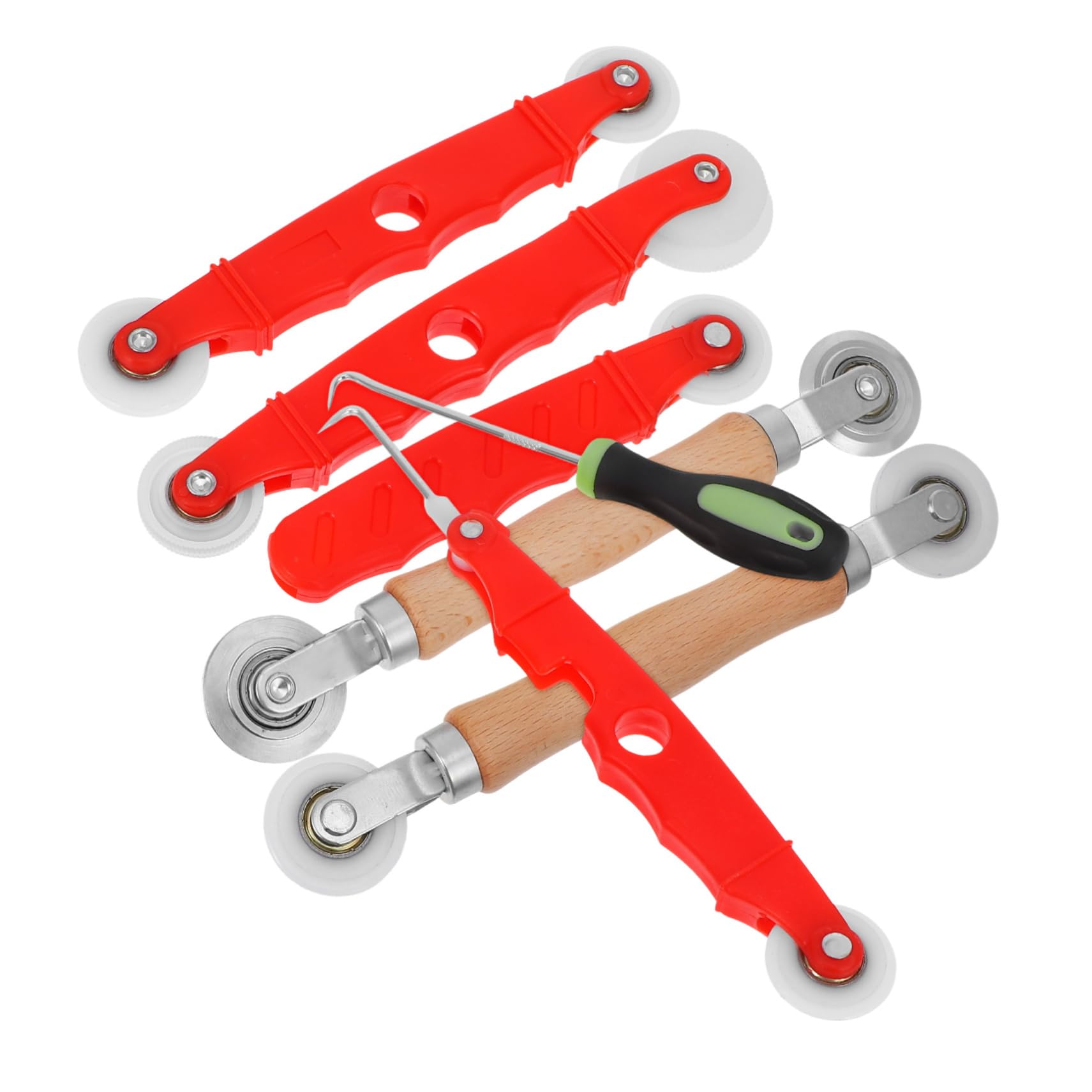 Uonlytech Effizientes Werkzeugset zum Austausch von Fenstergittern aus Abs und Holz für Fensterbildschirm Reparatur und Dekorationsaufgaben zu Hause