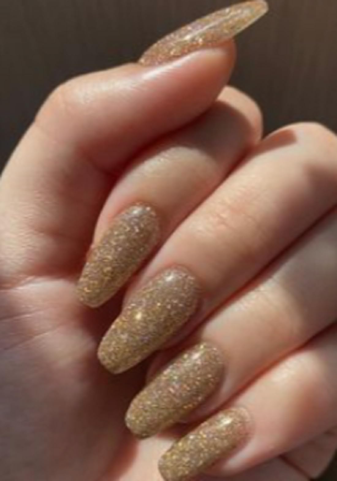 Premium Nail Paint 10ml – Long Lasting Glossy Nail Polish, Quick Dry Chip Resistant Nail Color, High Shine Smooth Finish Nail Paint for Women & Girls (Pack of 1) (Glitter Gold)-picture-59