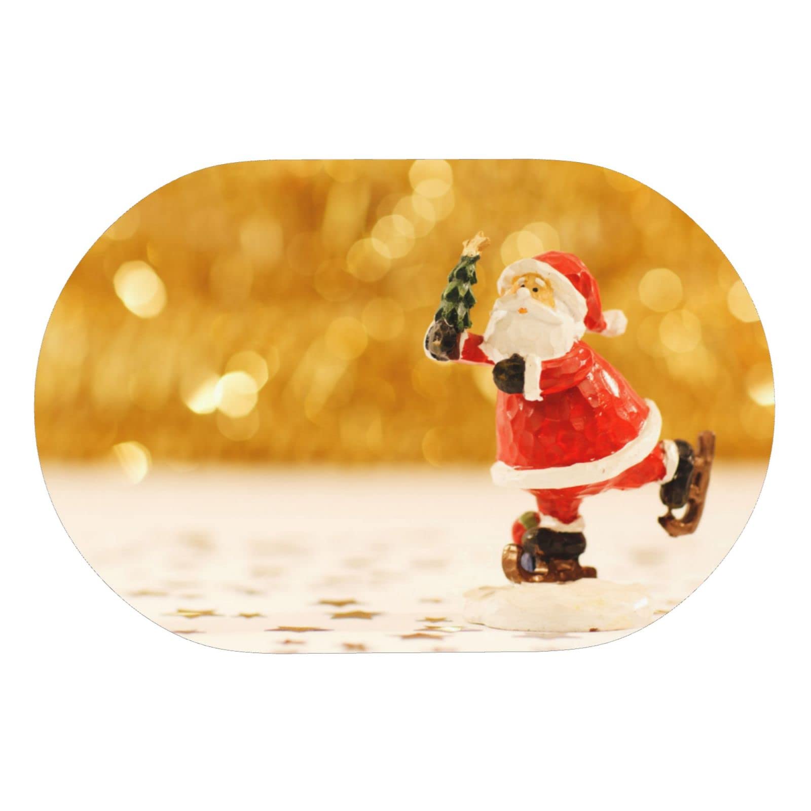 Tapis de douche Père Noël 40x60cm pour réveiller la magie des fêtes en cuisine