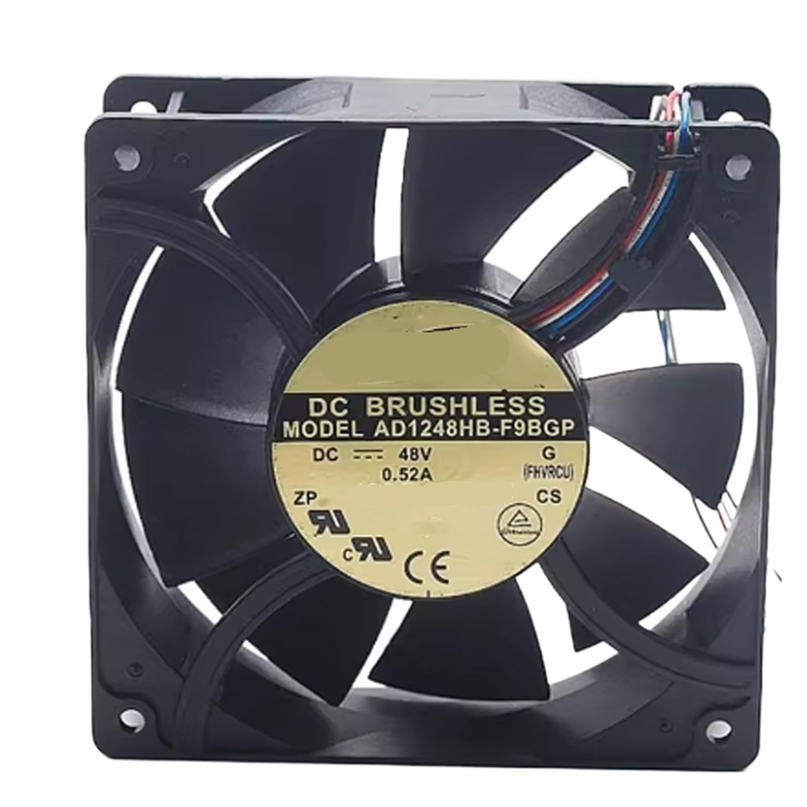 YMUGUEGH AD1248HB-F9BGP 48V 0.52A 12038 120 * 120 * 38mm four-wire DC cooling fan(3wire with deteciton)