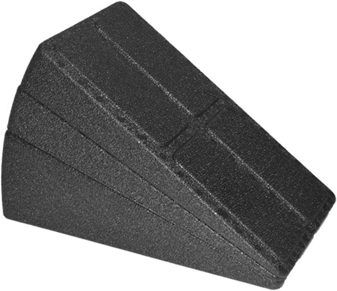 3Pcs Slant Board Squat Blocks Slant Board Squat 440LB Heavy Duty 8.5°- 17° Adjustable Incline Board and Calf Stretcher Non-Slip Foam Block for Stretching, Leg Extender