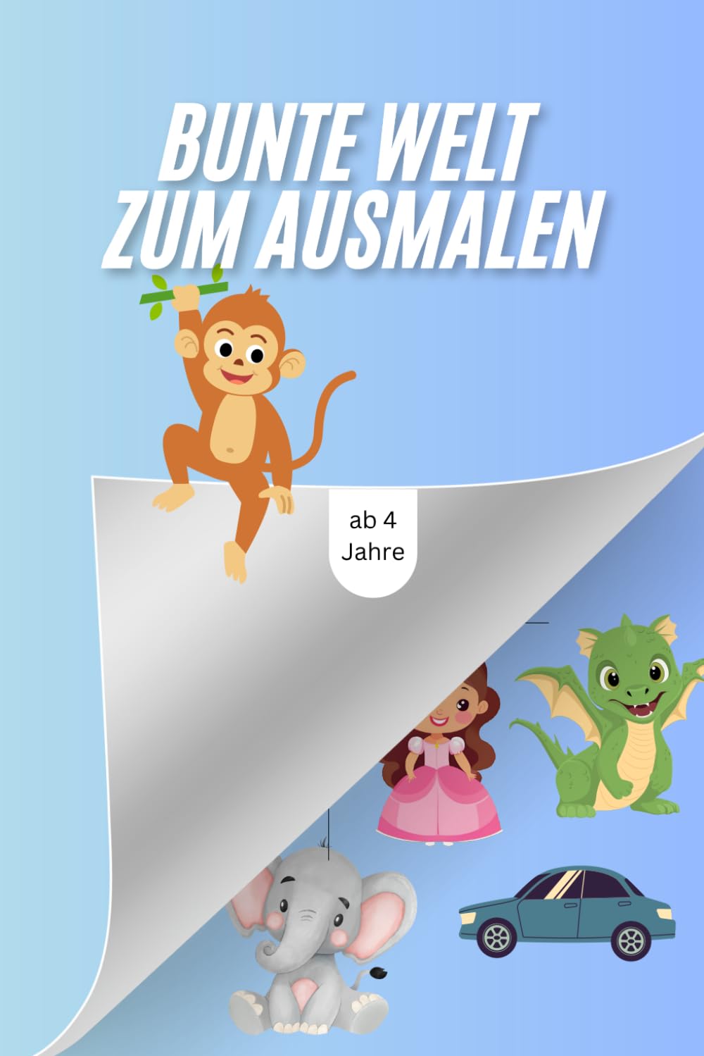 Bunte Welt zum ausmalen