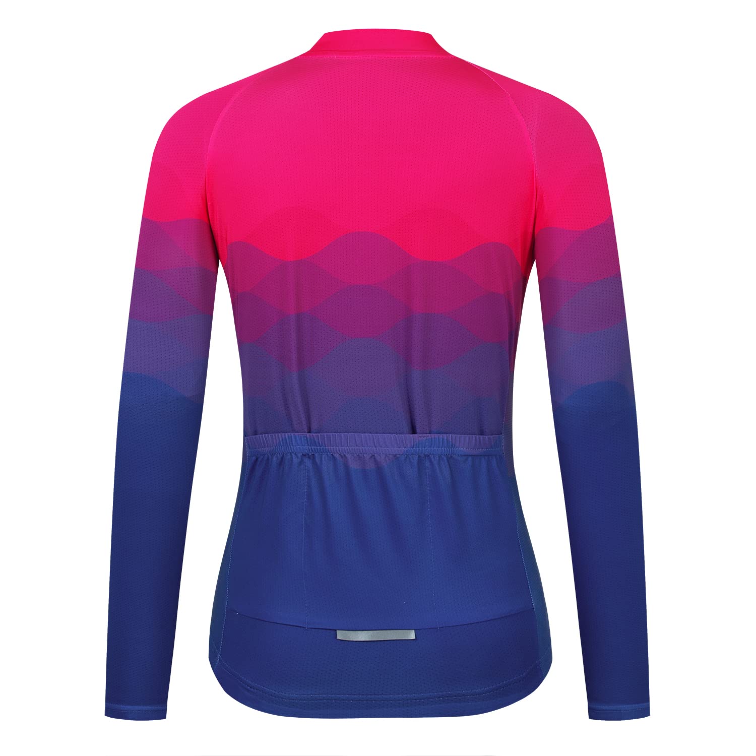 HimyBB Women Cycling Jersey Pro Team Long Sleeve Bike Shirt Tops UPF 50+ Sun Protection XXL