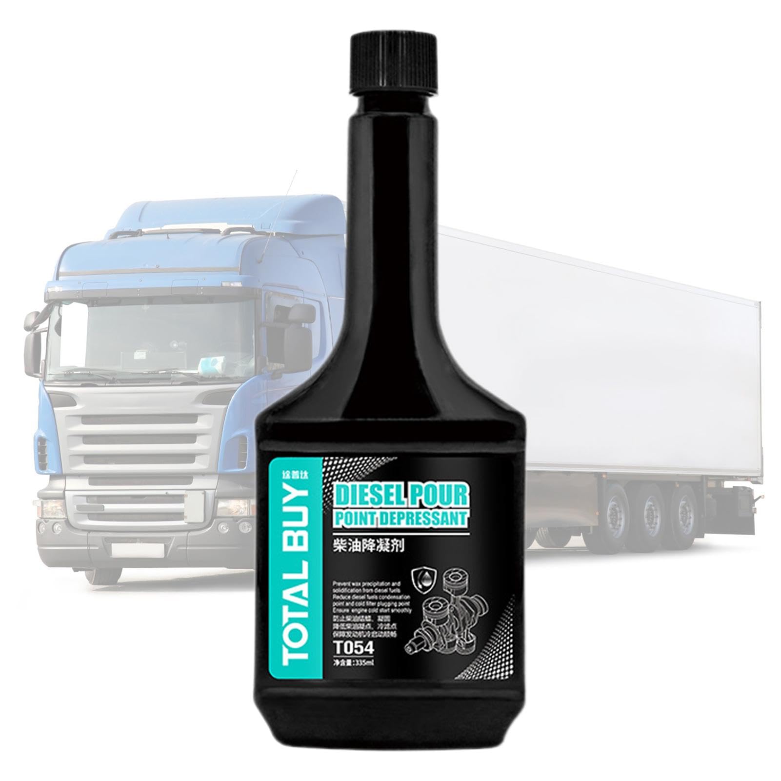 Diesel Cold Weather Protection - Winter Diesel Antiwax, Low Temperature Quick Start | 325ml Power Service Diesel, Automobile Diesel Anti Coagulant for Convertibles, Suvs, Buses, Trucks, Rvs