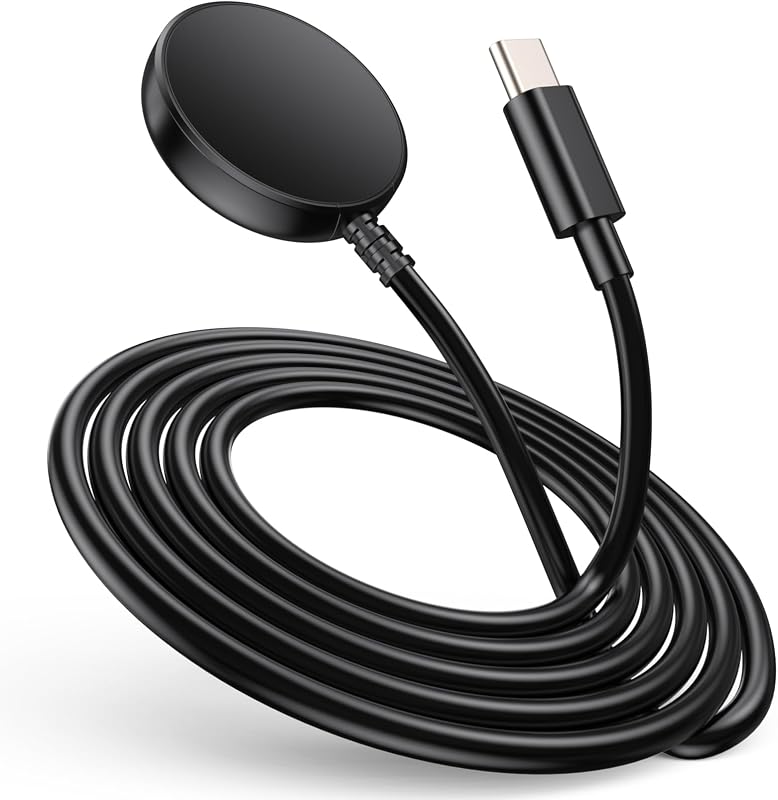 3.3FT USB C for Samsung Galaxy Watch Charger for Watch 8/8 Classic | Compatible with Samsung Watch Ultra/7/6/6 Classic/5/5 Pro/4/4 Classic/3/Active/FE Magnetic Charging