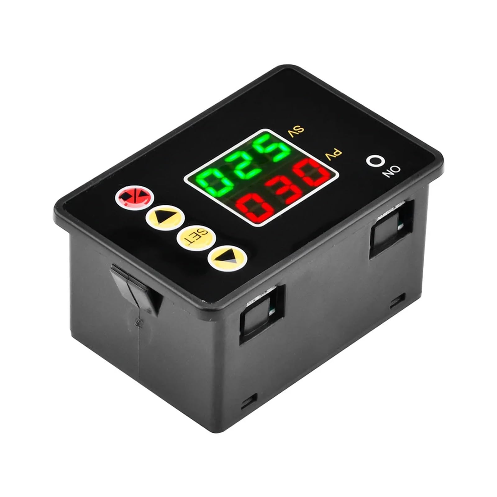 T2310 Contrôleur de temps numérique LED Compte à rebours Interrupteur marche/arrêt DC 12 V 24 V AC 110 V 220 V Module relais avec buzzer (DC 24 V)