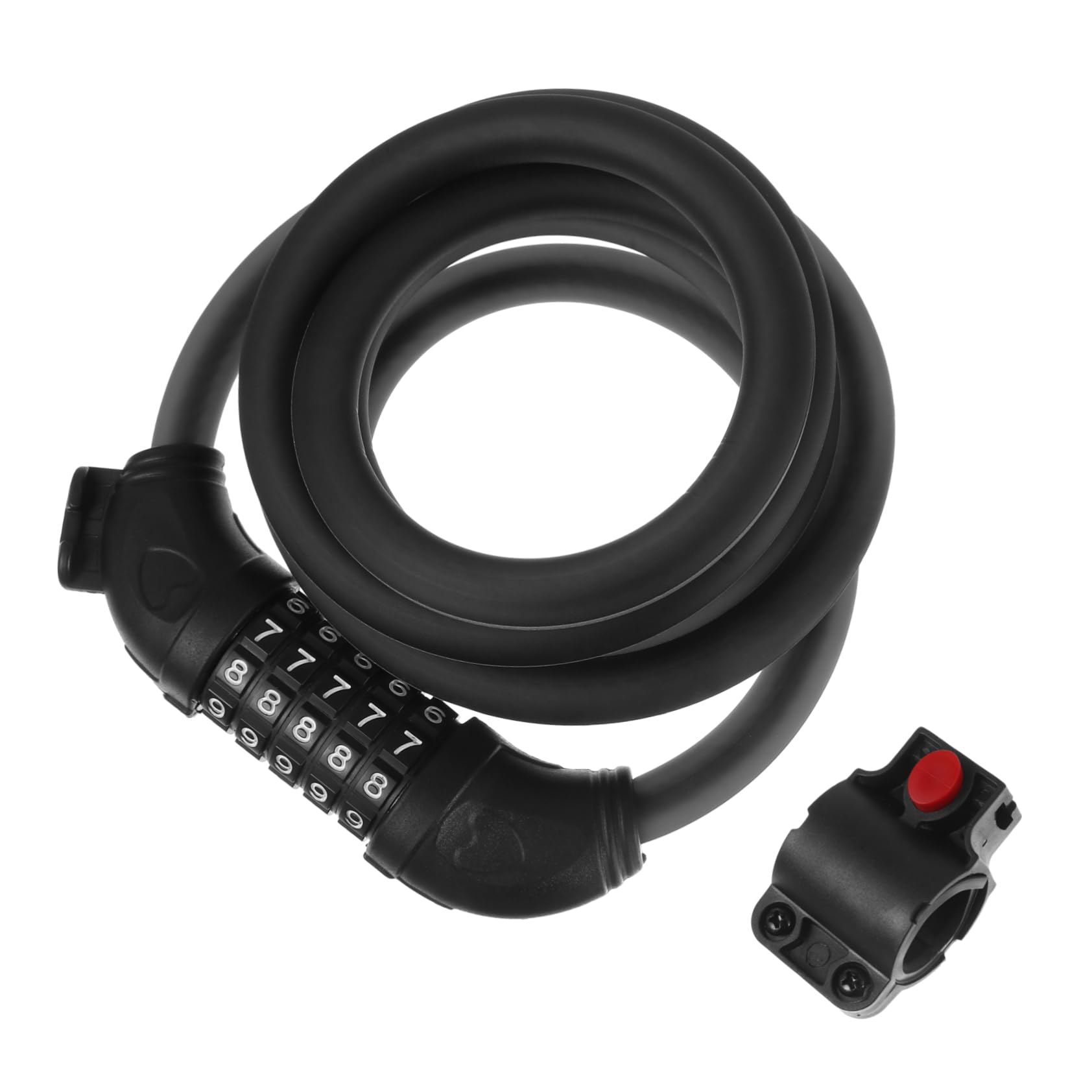 ifundom Lucchetto Catena per Bici Robusto e Durevole Lucchetto Codice Cifre Accessori di Sicurezza per Biciclette