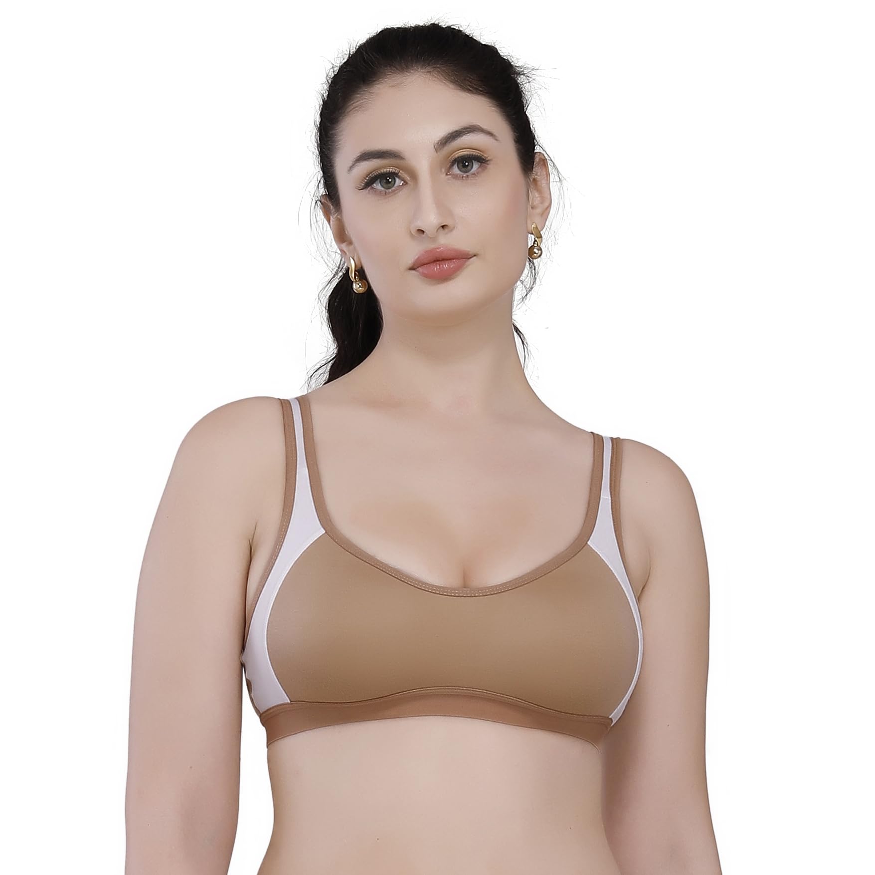 Sport Bra Non Padded for Women(777B S Bra 1 PC)-image-38