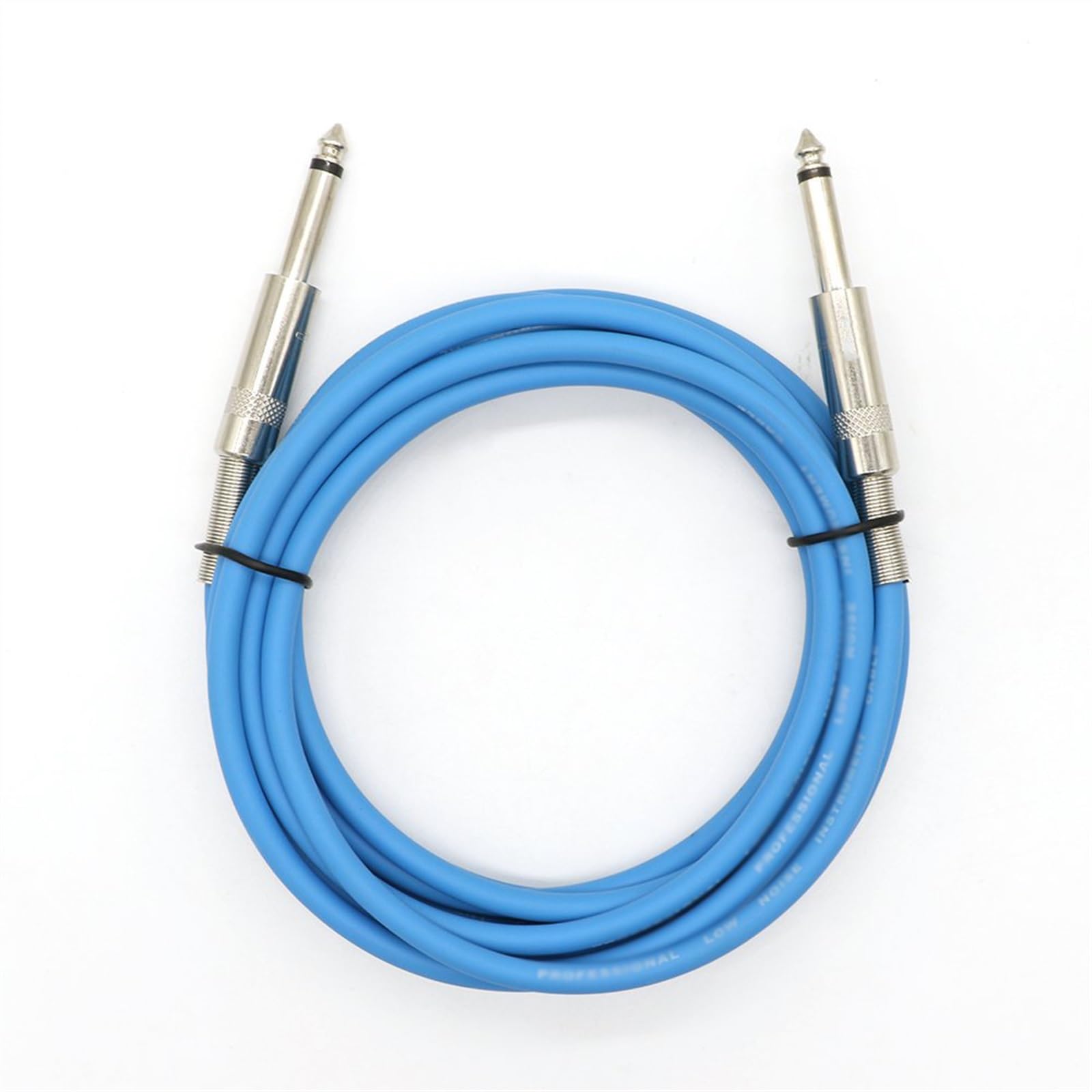akcesoria do gitary Jack 6.35mm Niklowany Kabel Gitarowy Z Męskiego Na Męskie Kabel Audio Do Klawiatury Gitary Basowej (Color : B-10m)