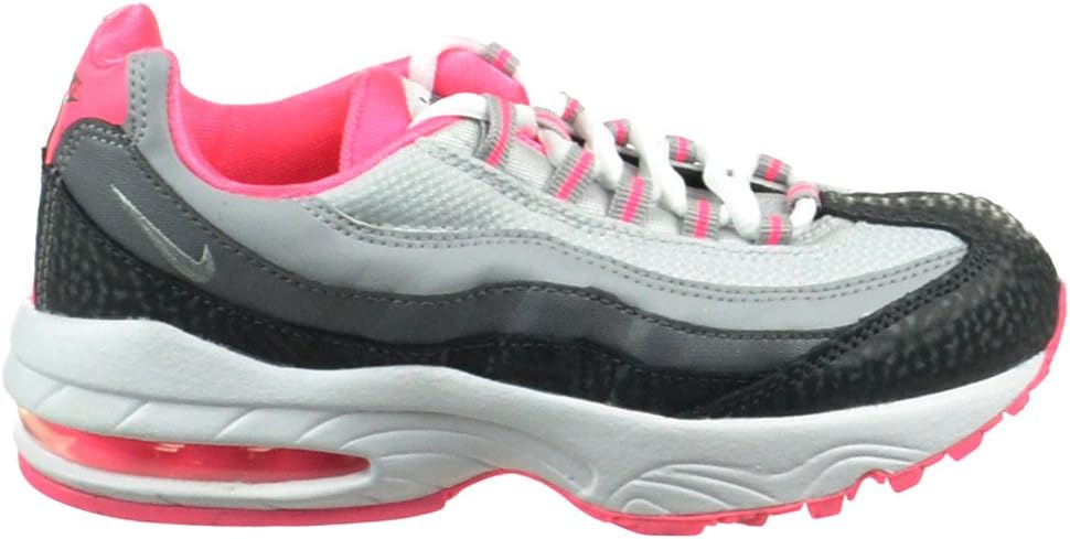 NIKE Air max '95 Le (PS) Preschool Kids Girls Fashion Shoes Platinum/Metallic Silver/Grey/Pink