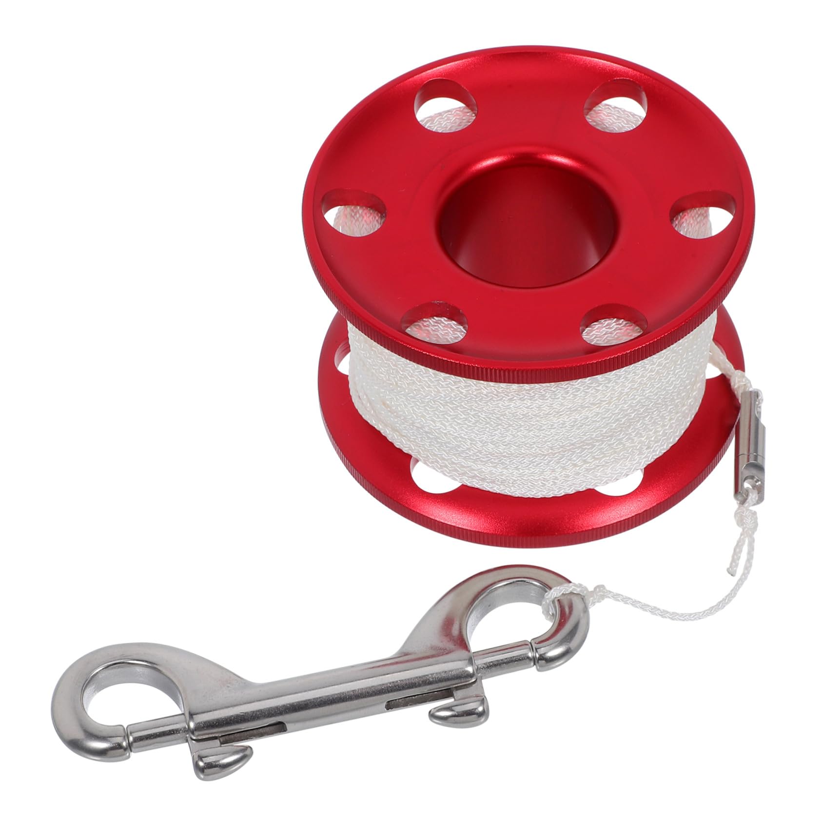 Milisten Mulinello Subacqueo in con e Gancio Antinodo Bobina Portatile per Immersioni Snorkeling e attività Subacquee Professionali