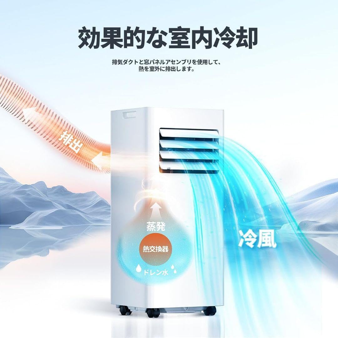 新品未使用☆匿名発送☆　スポットクーラー　窓用エアコン Amazon | 窓用エアコン スポットエアコン 家庭用 スポット