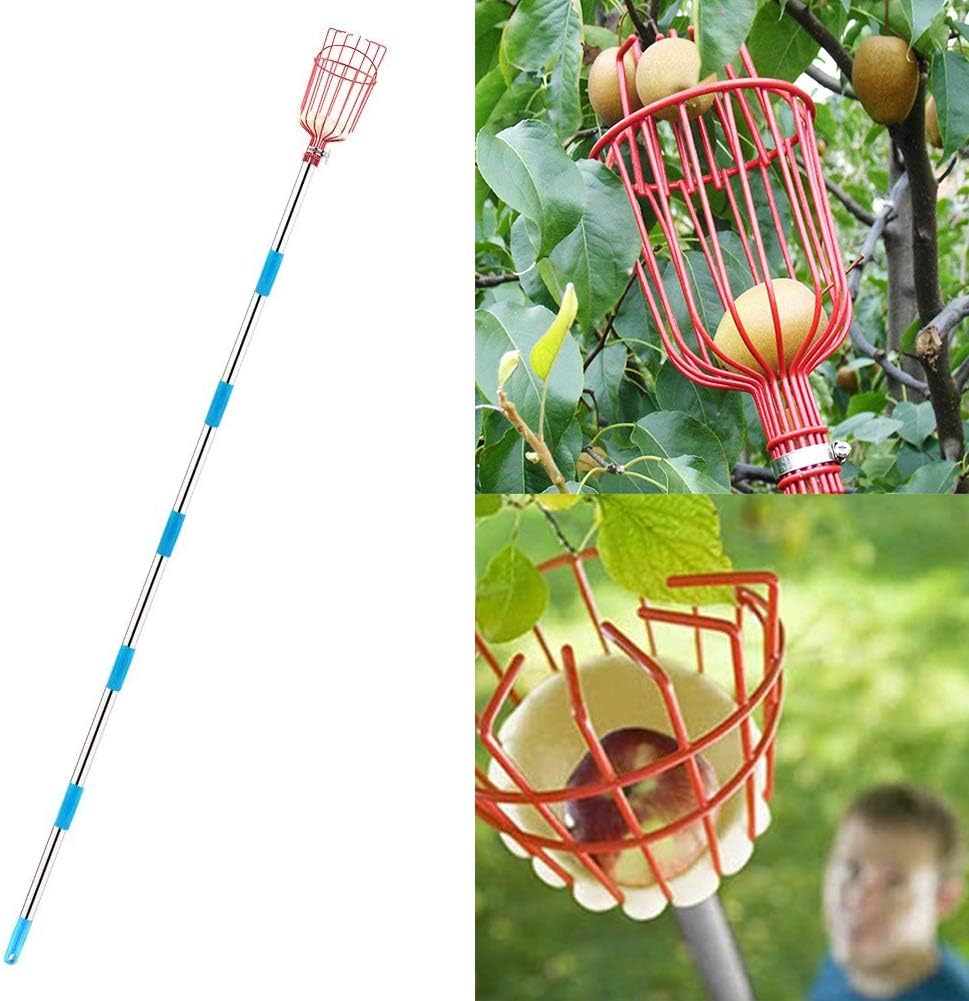 Home & Garden Metal Fruit Picker Garden Tree Picking Tool Long Distance