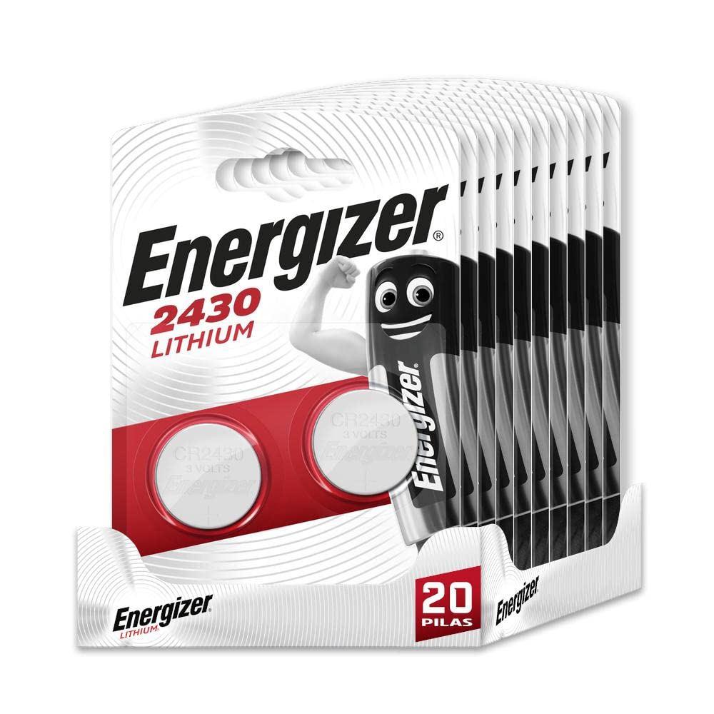Pilas 2430 de litio Energizer de 3v para aparatos electrónicos pequeños 6