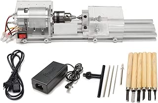 Yaetek Mini Lathe Beads Polisher Machine DIY Woodworking Craft Rotary Tool - coolthings.us