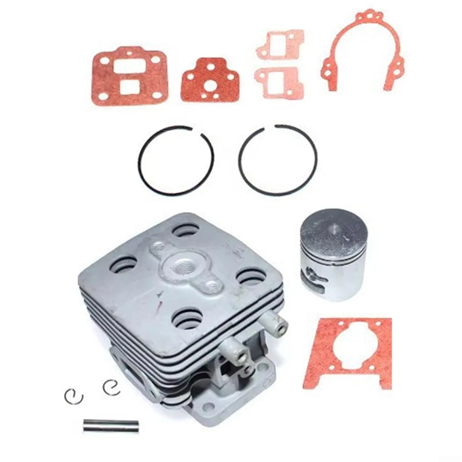 Kit cilindro per pistone per motori SRTZ2460 HTZ2460, parte di ricambio in metallo robusto per riparazione e manutenzione tosaerba, set completo